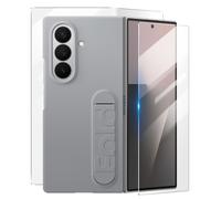 Coque en silicone avec support pour Samsung Galaxy Z Fold 7 - Gray