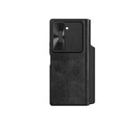 Coque pour Samsung Galaxy Z Fold6 - Etui en cuir Qin Pro - Noir
