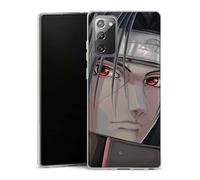 Coque pour Samsung Note 20 Manga Personnage Naruto Itachi Visage | Housse Smartphone Antichoc, Etui Telephone Silicone Souple, Bumper Ultra Mince Collection Edition