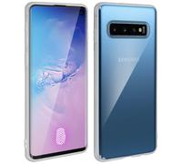 Coque Samsung Galaxy S10 Silicone Gel et Film Ecran Verre trempé transparent