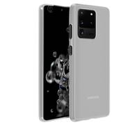 Coque pour Samsung Galaxy S20 Ultra Silicone Gel Flexible Résistant Ultra fine Blanc
