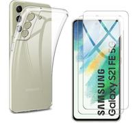 Coque pour Samsung S21 FE 5G et 2 Verres Trempe Film Protection Ecran Phonillico©