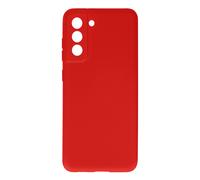 Coque pour Samsung S21 FE Semi-rigide Soft Touch Fine Rouge