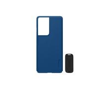 Coque Samsung S21 Ultra Support Vidéo Super Frosted Shield Nillkin Bleu