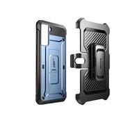 Coque Samsung S22 Antichoc Béquille Supcase Unicorn Beetle Pro bleu