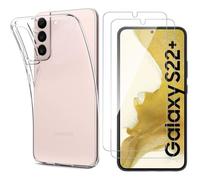 Coque pour Samsung S22 PLUS 5G et 2 Verres Trempé Film Protection Ecran Phonillico®
