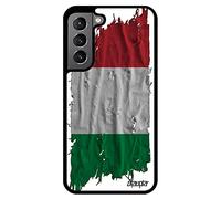 Coque pour Samsung S22 Silicone Drapeau Italie Italien personnalisé Rugby Foot Tissu Coupe d'europe Case Euro Galaxy