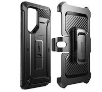 SUPCASE Unicorn Beetle Pro Étui de Protection pour Samsung Galaxy S22 Ultra (6,8 ") 5G, Robuste, sans Film de Protection d'écran, avec Clip Ceinture et Support, édition 2022, Noir