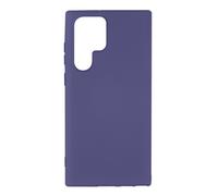 Coque Samsung Galaxy S22 Ultra Silicone Semi-rigide Finition Soft-touch Violet