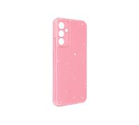Coque pour Samsung S23 FE Silicone Design Pailleté Caméra Protégée Rose