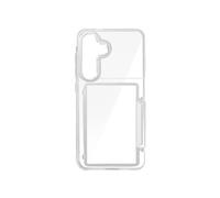 Coque pour Samsung S24 et S25 Antichoc Rigide Bords Surélevés Forcell Transparent
