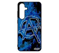 Coque Pour Samsung S24 Fe Silicone Anarchie Anarchy Anarchiste Street Art Tattoo Ni Dieu Ni Maitre Case Solide Signe Tag Tague De Pour Galaxy