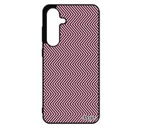 Coque Pour Samsung S24 Fe Silicone Illusion D'optique Mirage Hallucination Telephone Effet Art Visuel Dessin Triangle Mobile Pour Galaxy