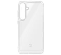 Forcell Coque pour Samsung S24 Plus et S25 Plus Antichoc Rigide Bord Surélevé Transparent