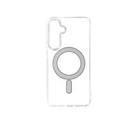 Coque pour Samsung S24 Plus et S25 Plus MagSafe Rigide Contour Souple Transparent
