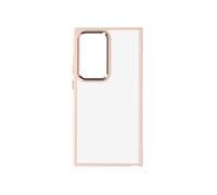 Avizar Coque pour Samsung S24 Ultra Dos Rigide Contour Souple Design Fumé