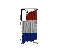 Coque pour Samsung S25 en silicone drapeau france français coupe du monde football foot telephone bleu blanc rouge pour galaxy