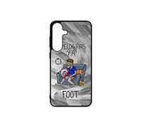 Coque pour Samsung S25+ Plus silicone j'peux pas y'a foot gris supporter jpeux humoristique humour SM-S936B/DS football telephone pour galaxy