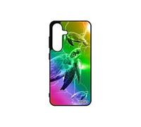 Coque pour Samsung S25 silicone tortue eclair jaune de protection animaux multicolore smartphone design de mer gel noir luth pour galaxy