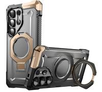 SUPCASE Coque pour Samsung Galaxy S25 Ultra avec Support Anneau Pliable (UB Grip) [MagSafe Compatible] [Adapté au S Pen] [Protection Militaire] Coque Magnétique Robuste pour S25 Ultra, Desert