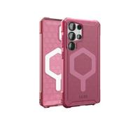 Coque pour Samsung S25 Ultra Nid d'abeille Translucide Essential Armor Rose