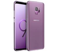 Coque Samsung Galaxy S9 Coque souple Silicone Gel coin renforcée - Transparente