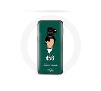 Coque - MANIACASE - Samsung S9 Plus - Souple - Vert - Squid Game Seong Gi hun 456