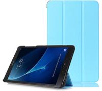 Coque Pour Samsung Tab A 10.1,Galaxy Tab A T580 Étui - Housse De Protection Smart Cover Case Coque En Cuir Flip Etui Pour Samsung Galaxy Tab A6 10.1 Sm-T580n / T585n (2016 Release,Bleu Clair