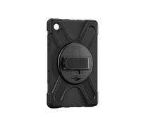 4smarts Coque pour Samsung Tab A9 Plus Bi-matière Antichoc Poignée Béquille Noir