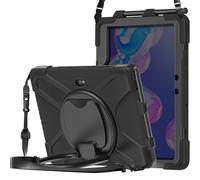 Coque Pour Samsung Tab Active 5 Pro Et 4 Pro Poignée Et Bandoulière Noir