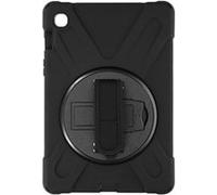 Coque Samsung Tab S5e Hybride Poignée Rotative Béquille Bandoulière Noir