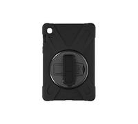 Coque Samsung Tab S5e Hybride Poignée Rotative Béquille Bandoulière Noir