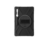 Coque Pour Samsung Galaxy Tab S8 Ultra Et S9 Ultra Hybride Poignée Béquille Noir