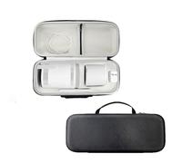 Coque pour Samsung The Freestyle Projector/The Freestyle 2e génération - Sac de rangement rigide de protection pour projecteur (noir, 1 pièce)