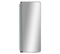 Coque pour Samsung Z Fold 2 Clapet Miroir Translucide Ultra-fin Argent