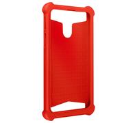 Coque pour Smartphone 4.7'' à 5.3'' Silicone Gel Coins Renforcés Dos Effet Cuir