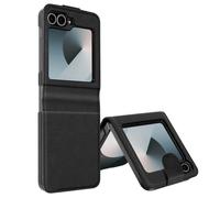 Coque pour smartphone - AVIZAR - Chesterfield - Cuir Vegan - Fermeture Magnétique - Noir
