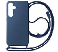 Coque pour smartphone - AVIZAR - Corda - Bleu Nuit - Cordon ajustable 80cm - Samsung Galaxy S24 Plus