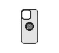 Coque pour smartphone - AVIZAR - Ringrip - Bague Métallique - Support Vidéo - Noir