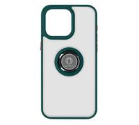 Coque pour smartphone - AVIZAR - Ringrip - iPhone 15 Pro Max - Bague Métallique - Vert