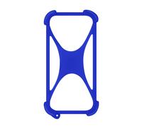 Coque pour Smartphone jusqu'à 6.7 pouces Universelle Silicone Extensible Bleu