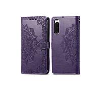 imoshion imoshion Etui de téléphone portefeuille Mandala Sony Xperia 10 V Violet