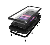 Coque pour Sony Xperia 5 Anti-pluie Antichoc 3m Intégrale Powerful Love Mei Noir