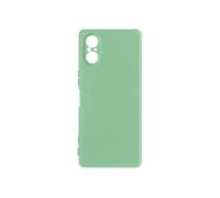 Coque pour Sony Xperia 5 V Semi-rigide Soft-touch avec Dragonne Vert Pâle