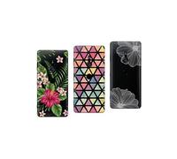 Coque Pour Sony Xperia XZ3 - 3 coques fantaisie gel souple résistant de qualité