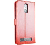 Coque Pour Spc Zeus 4g / Zeus 4g Pro Rabat Housse Étui De Protection Antichoc Pour Smartphone (Coque De Coloris Rouge)