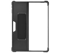 Coque pour Surface Pro 9 Silicone Bumper Poignée Bandoulière Série Handy Noir