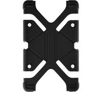 Coque pour tablette 7.9 à 9 pouces Universel Bumper Silicone Gel Mode Support Avizar Noir Noir, Noir G