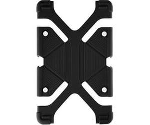 Coque pour tablette 7.9 à 9 pouces Universel Bumper Silicone Gel Mode Support Avizar Noir Noir, Noir G