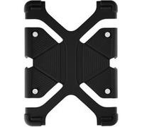 Avizar Coque pour tablette universelle 8,9–12 pouces Bumper gel silicone mode avec support noir